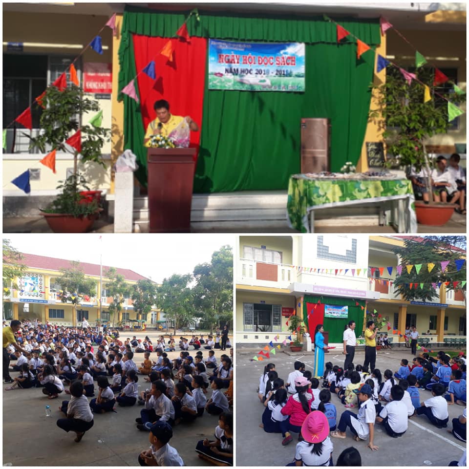 Ngày 12/1/ 2019 trường Tiểu học Thuận Thành tổ chức "Ngày hội đọc sách"